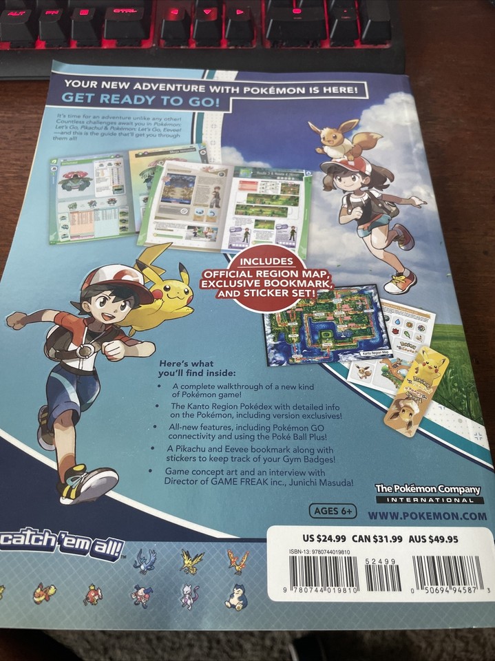 Pokémon: Let's Go, Pikachu! and Pokémon: Let's Go, Eevee! : Official ...