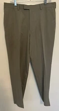 Perry Ellis Portfolio Men’s 36x30 Taupe Polyester Dress Pants