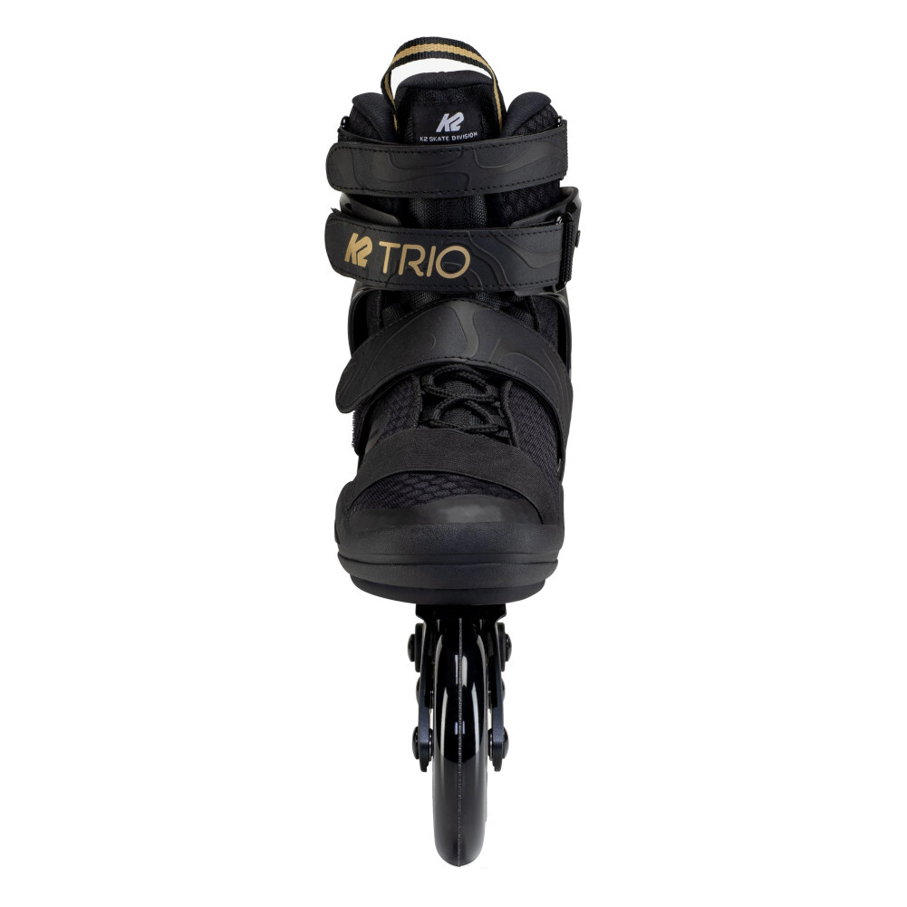 K2 SKATE Trio 110 Black and Gold Inline Skates (I210201201) eBay