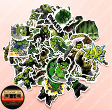 50 Hulk Stickers - Scrapbook, Laptop, iPad, Consoles, Books, Cases, Desks, Doors