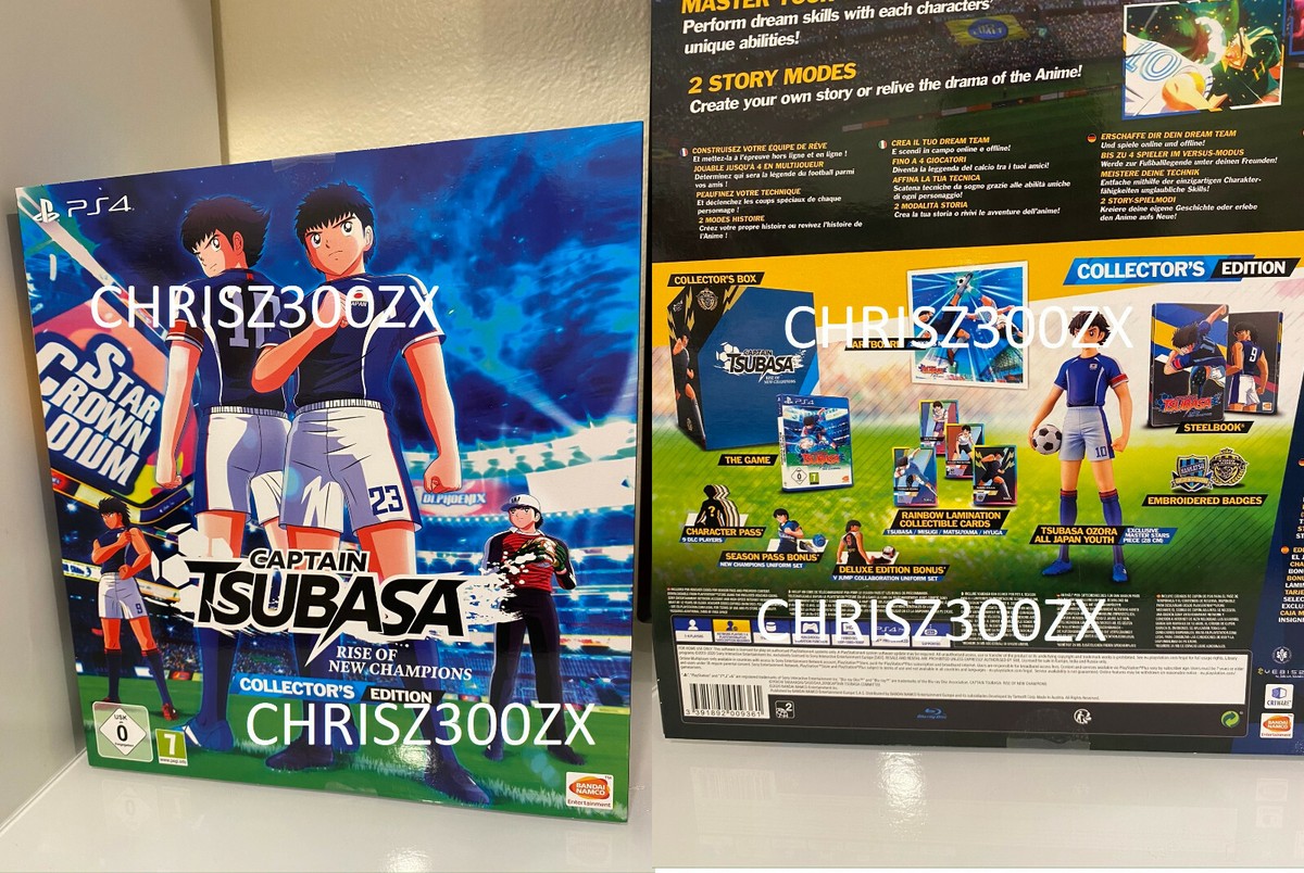 CAPTAIN TSUBASA Collector's Edition PS4 Playstation Statue