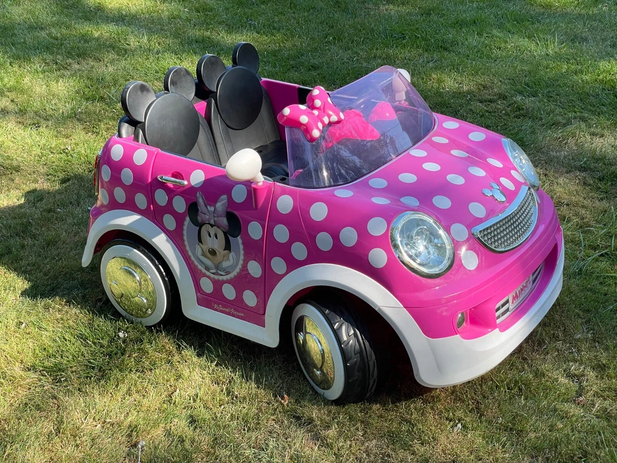 Kid Trax 12V Minnie Mouse Coupe Ride On Vehicle 