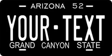 Arizona 1952 License Plate Personalized Custom Auto Bike Motorcycle Moped tag