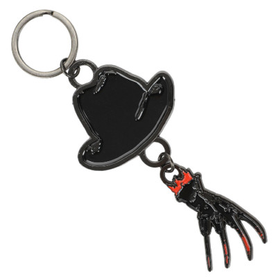 Freddy and Claw Nightmare on Elm Street Keychain