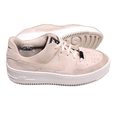Nike Air Force 1 Sage Low Barely Rose Sz US 8 Womens Shoes