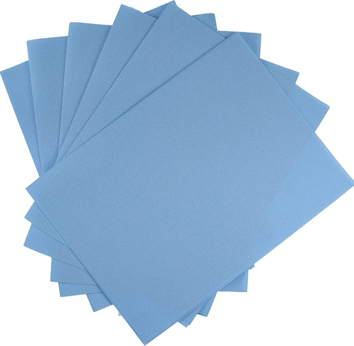 KCS Aida-Stoff 18 CT - 6 Stück 30x45cm In Creme & Haferflocken Für Kreuzstich