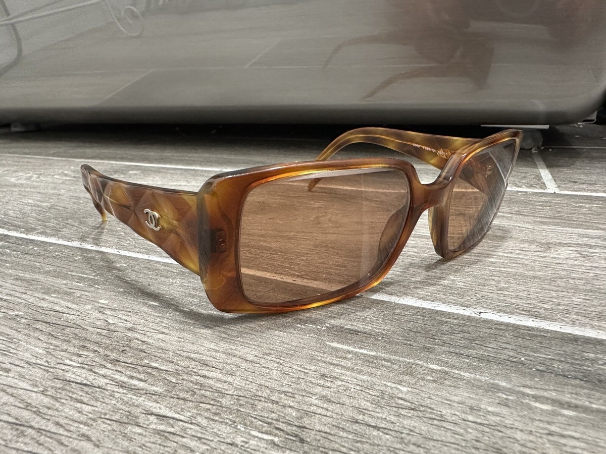 Chanel Acetate Sunglasses Italy 5045 C.685/13 Luxury Genuine VTG