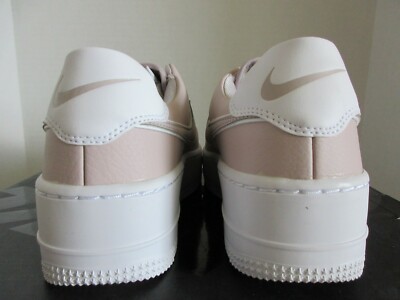 WMNS NIKE AIR FORCE 1 AF1 SAGE LOW PLATINUM VIOLET-WHITE SZ