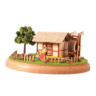 Youngmodeler Hobby Holz Modellbausätze Mini Diorama Wassermühle