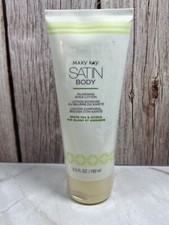 Mary Kay Satin Body White Tea  Citrus Silkening Shea Lotion Full Size New