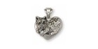 Cairn Terrier Angel Pendant Jewelry Sterling Silver Handmade Dog Pendant Cr9-Ap