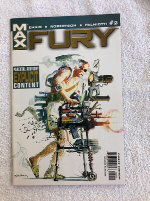 Fury #2 (Dec 2001, Marvel) VF+ 8.5
