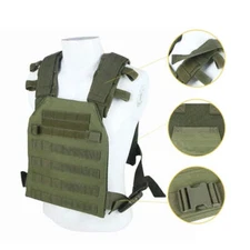 Tactical Molle Plate Carrier Vest Military Equipment for Airsoft Hunting Outdoor
