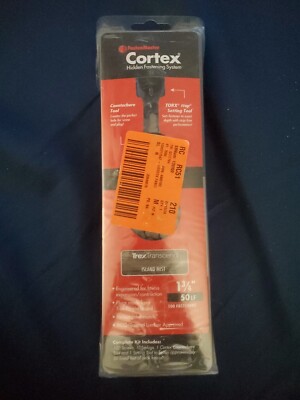 Cortex FastenMaster Hidden Fastening System for Trex Fascia 50 LF  1 3/4  Island