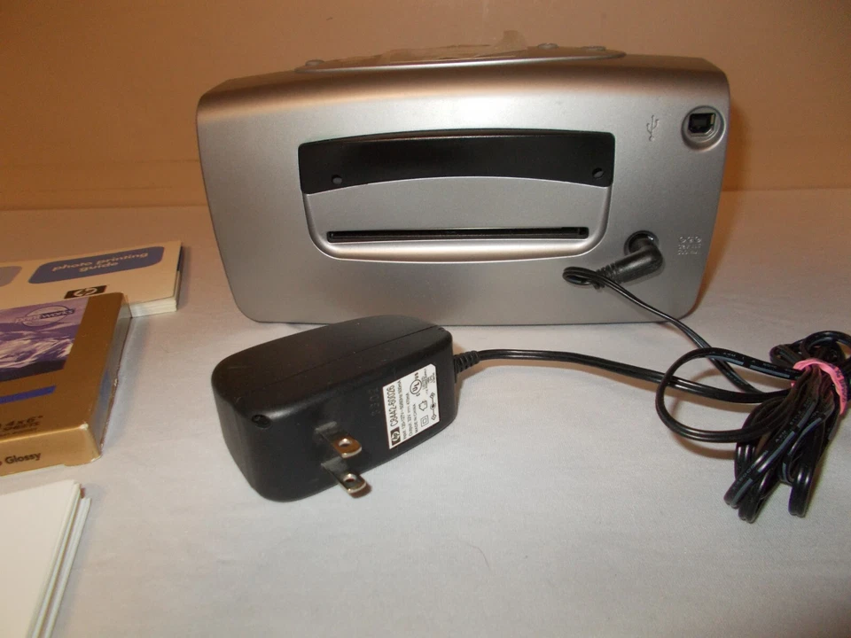 HP PhotoSmart 130 Standard Inkjet Printer & Photo Printing Guide & White Cards - Image 4 of 4