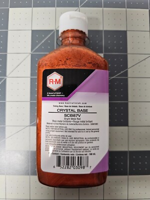 RM Crystal Base   180ml SCB87V Bright Metal Red   BASF