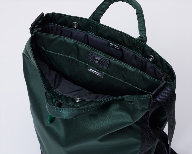 PORTER x STARBUCKS Coffee ドラムバッグ Lサイズ　緑 PORTER x STARBUCKS Coffee ドラムバッグ Lサイズ 緑 PORTER x
