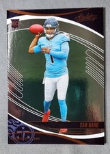 2025 Panini Absolute - Rookies Cam Ward #111 Orange (RC)