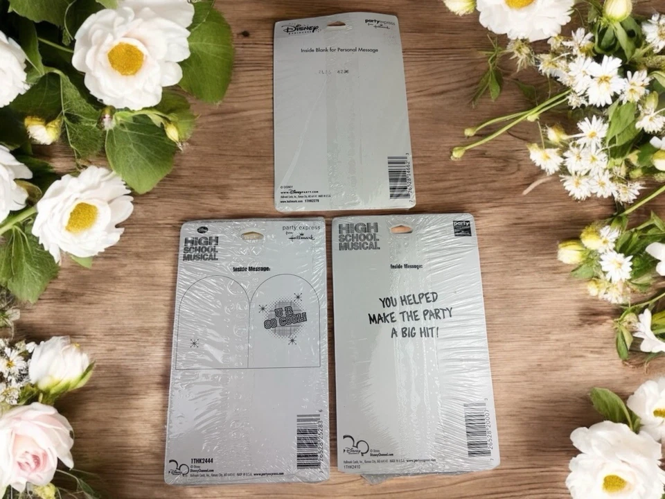 Party Express High School Musical And Disney Princesses Thank You Cards New  - Image 2 of 2