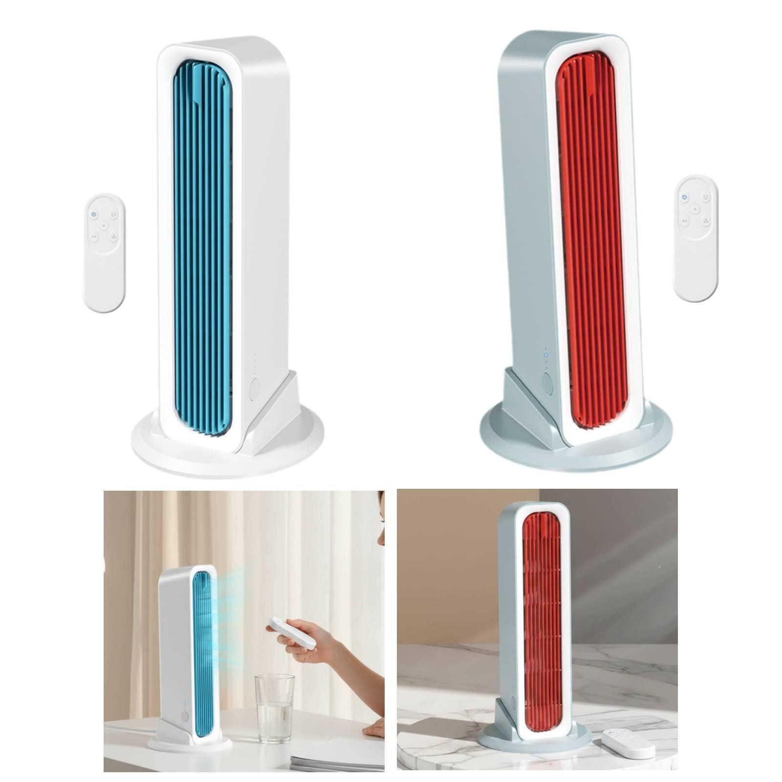 Bladeless Tower Fan Quiet Portable Oscillating 3 Speed