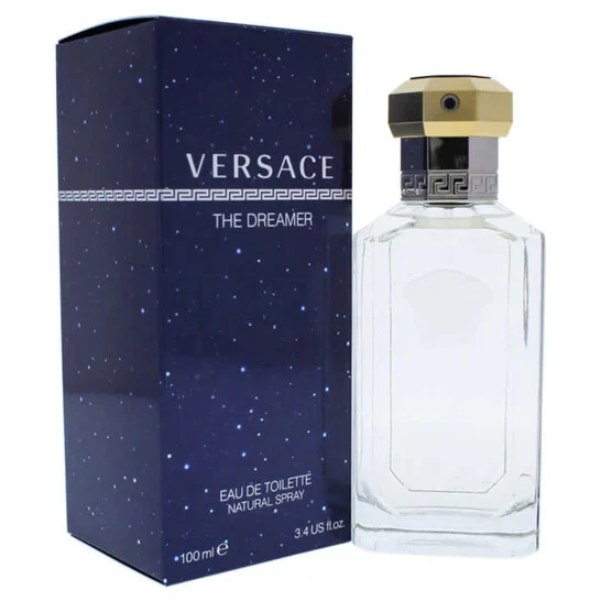 Versace The Dreamer EDT Spray for Men 3.4 oz 100ml Long Lasting