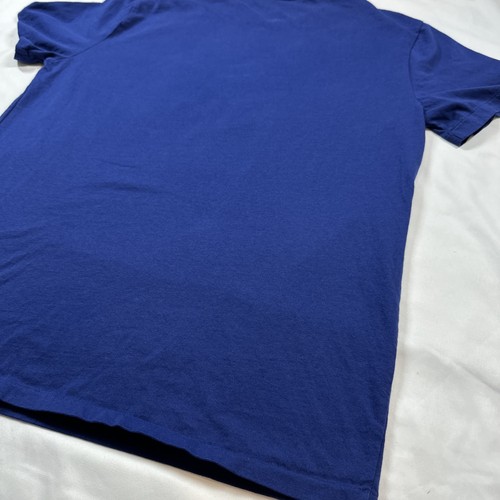 Polo Ralph Lauren Men's Blue Striped P Letter Graphic Short Sleeve T-Shirt Med - Picture 19 of 20