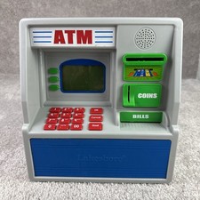 NOT WORKING Lakeshore Real Working ATM BANK "Piggy Bank " Educational Savings