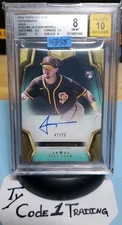 2024 Topps Five Star BGS 10 / 8 Jackson Merrill Autograph #FSA-JME  47 /75 RC