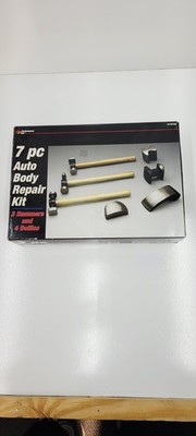 Performance Tool 7 Piece Auto Body Repair Kit W1007DB Hammers Dollies Metal Set