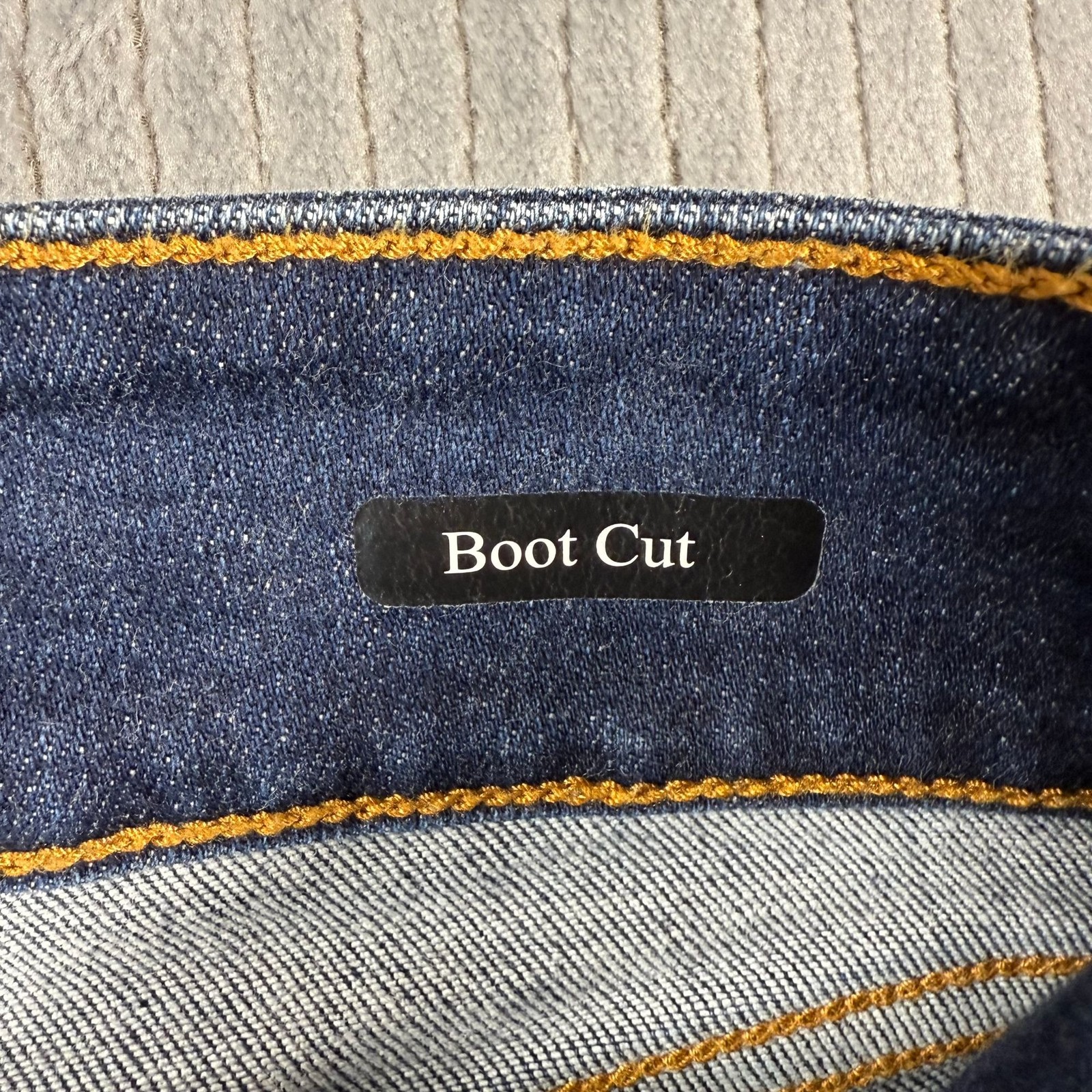 Judy Blue Womens Bootcut Flare Jeans 3/26 High Rise Raw Hem 