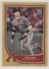 2018 Topps Big League Gold Jake Lamb #74 0c6