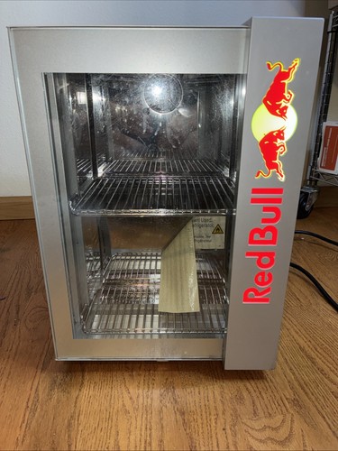 Red Bull Mini Fridge Baby Cooler 2020 RB-BC2020 Eco LED USED Good Condition!