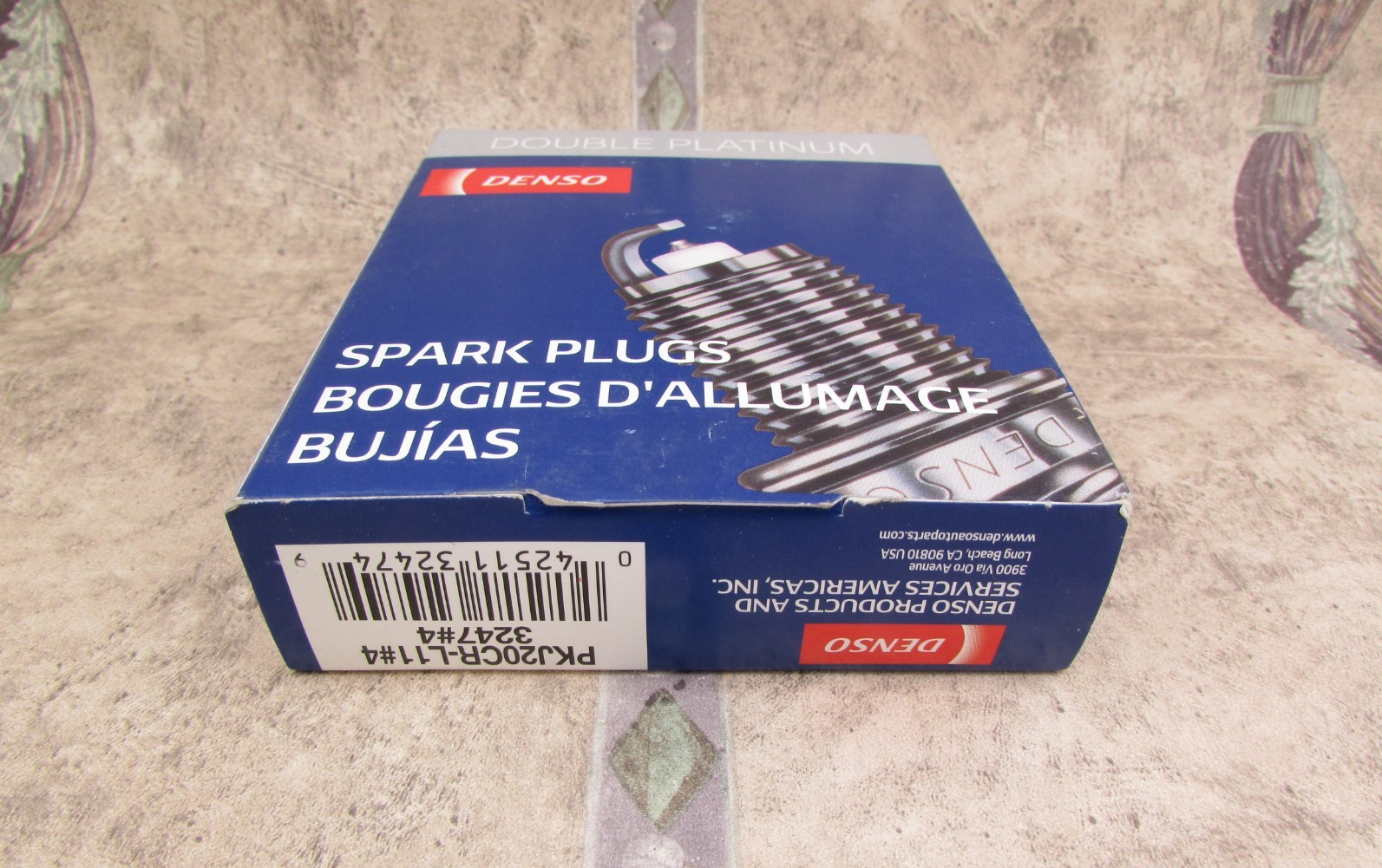 4 PACK DENSO Double Platinum 3247 PKJ20CR-L11 Spark Plugs