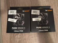 Be Quiet Pure Wings 3 120mm Case Cooling Fans 2 -Pack for PC