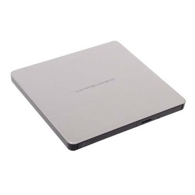 LG Super-Multi Portable Slim 8x Externer USB DVD Rewriter - Silber (GP60NS60)