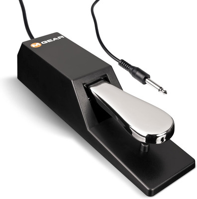 M-Audio XAV-SP-2 M-AUDIO Piano Sustain-Fußpedal, Schwarz