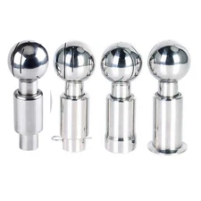 Thread/Tri Clamp/Weld/Pin-type SUS304 Rotary Spray Ball Clamp CIP Tank Cleaning