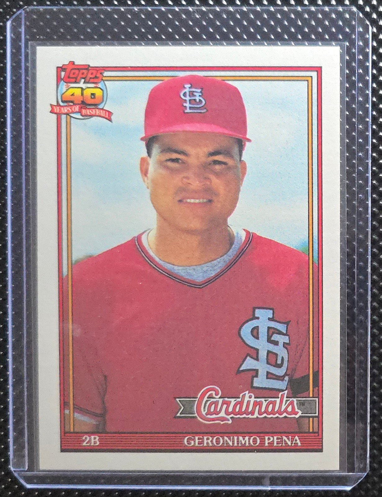 1991 Topps Geronimo Pena Rookie RC #636 St. Louis Cardinals