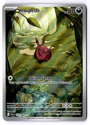 Venipede 132/086 Illustration Rare Black Bolt
