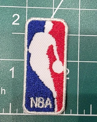 AWARENESS VINYL NBA Basketball Small Logo 1.75" Iron On Embroidered Patch