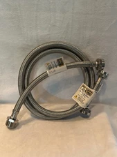 DuraTrac Stainless Steel Washing Machine Fill Hose/Extension Hose New 