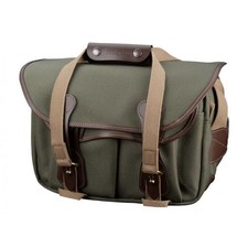 Image of Billingham 225 MK II Shoulder Bag - Sage Fibrenyte / Chocolate