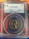 1956 Nickle PCGS PR67 Coin