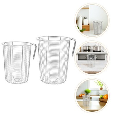  2 Pcs Essstäbchenhalter Aus Edelstahl Besteckhalter Besteckständer