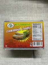 Thai Tamarind Sweet  Sour little spicy Ball Candy  Seedless  (All Natural)- 4oz