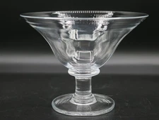 Simon Pearce 5.75"D Essex  Pedestal Compote Glass Bowl