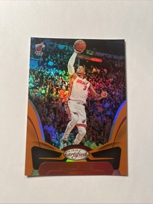 Dwyane Wade Panini Certified 2018-19 NBA #43 Orange /99