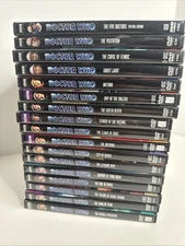 Doctor Who Classics Lot - 17 BBC DVDs: Baker, Pertwee, Davison, McCoy - Tested