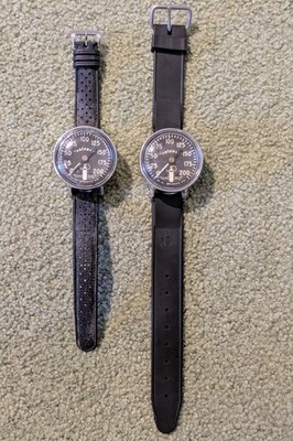 2 Vintage Scuba US Divers Calypso 200 ft depth gauges