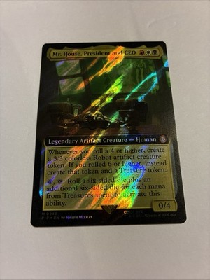 Mr. House, President and CEO - 949 Extended - Surge Foil MTG Fallout